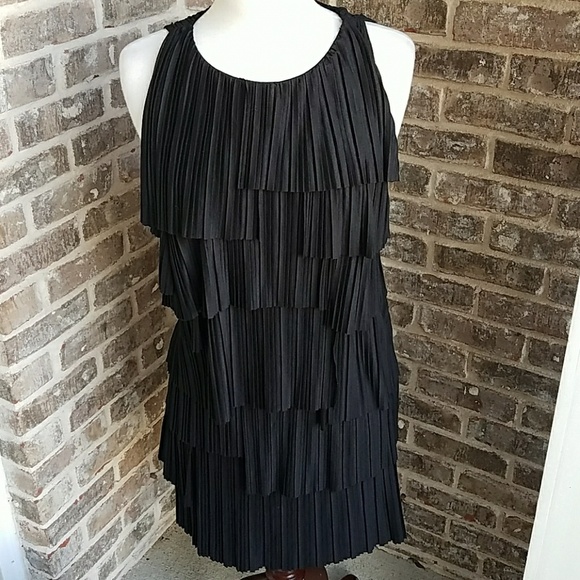 Banana Republic Dresses & Skirts - Black Flapper Tiered Banana Republic Dress